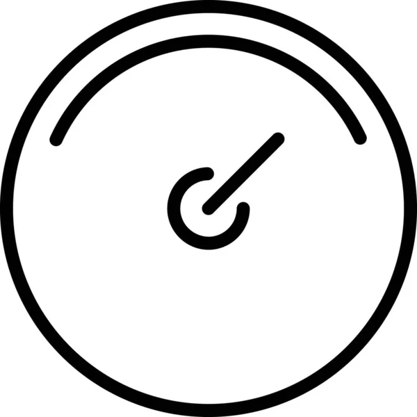 Dashboard Web Symbol Einfache Illustration — Stockvektor