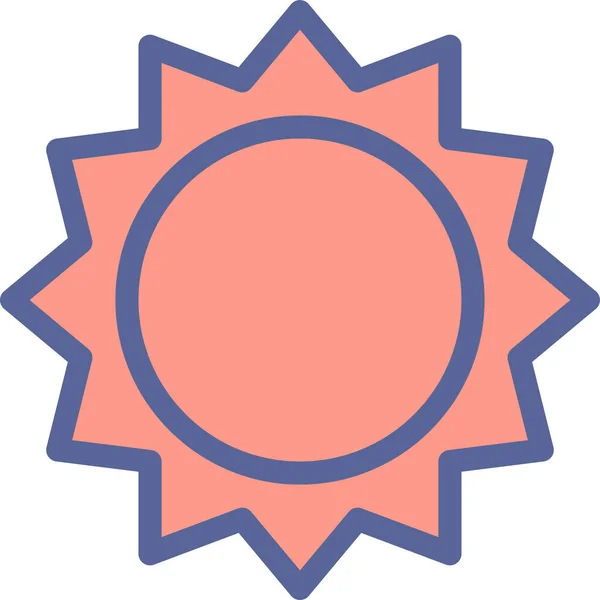 Fleur Illustration Vectorielle Icône Web — Image vectorielle