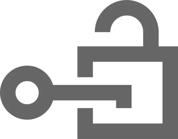 Schloss Web Symbol Einfache Illustration — Stockvektor