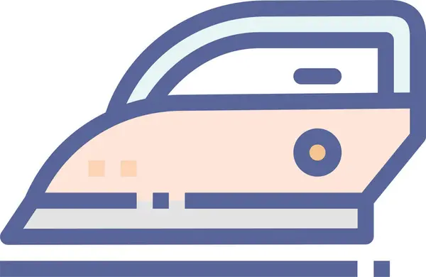 Carro Ícone Web Ilustração Simples — Vetor de Stock