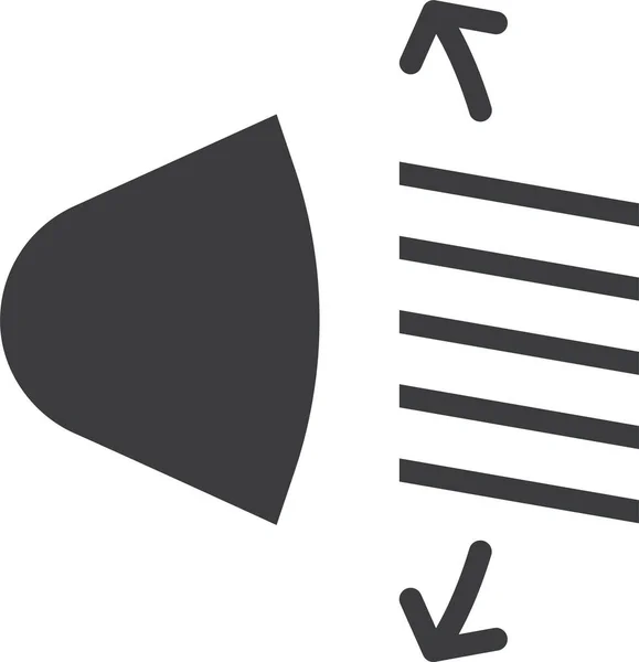 Rechnung Web Symbol Einfache Illustration — Stockvektor