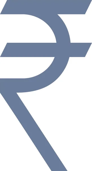 Иконка Рупии Простая Векторная Иллюстрация — стоковый вектор
