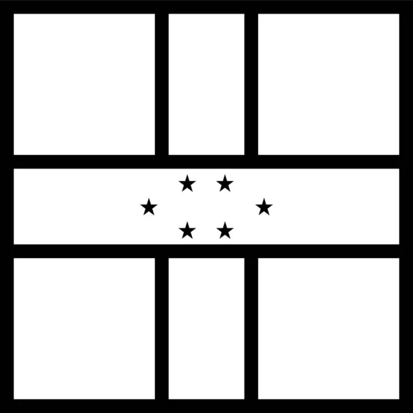 Флаг Антильских Стран Векторная Иллюстрация — стоковый вектор