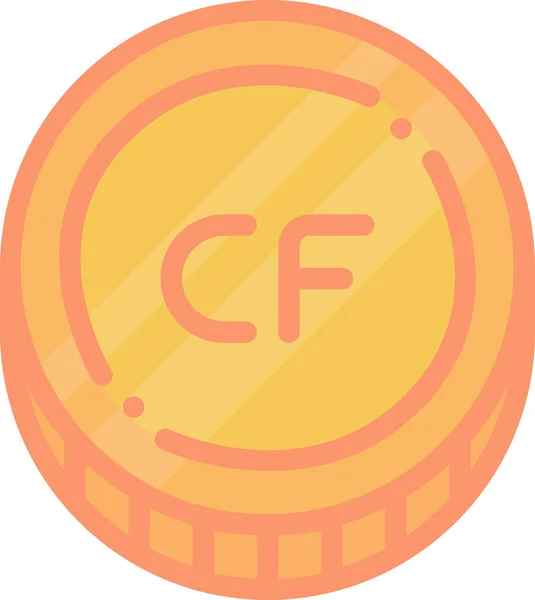 Φράγκο Αφηρημένο Πρότυπο Λογότυπου Διανύσματος — Διανυσματικό Αρχείο