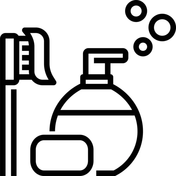Higiene Icono Web Ilustración Simple — Archivo Imágenes Vectoriales