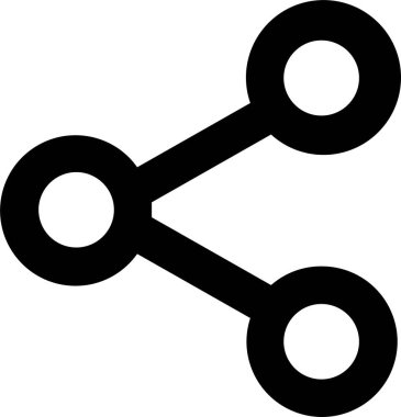 Web simgesi basit illüstrasyon gönder