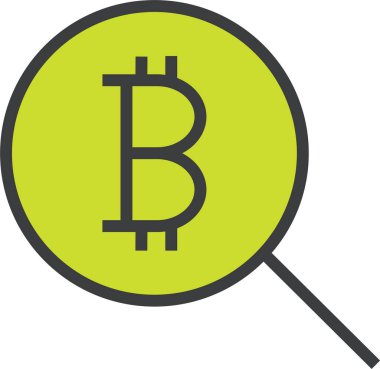 arama web simgesi, basit vektör illüstrasyonu