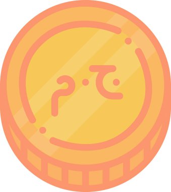 bitcoin. Web simgesi basit illüstrasyon