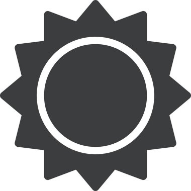 Ayarlar. Web simgesi basit illüstrasyon