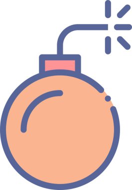 Havai fişek web simgesi, basit vektör illüstrasyonu