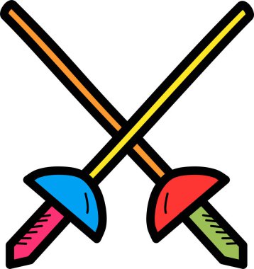 Eskrim web simgesi basit illüstrasyon