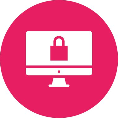 bilgisayar web simgesi, basit illüstrasyon