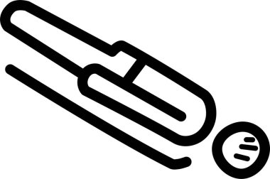 Bağlantı. Web simgesi basit illüstrasyon