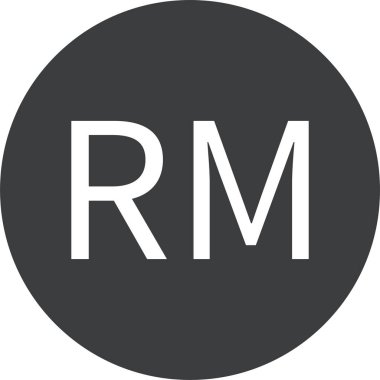 ringgit Malezya para vektör simgesi, modern illüstrasyon