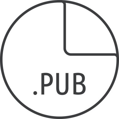 Bar dosya biçiminin vektör illüstrasyonu