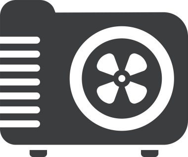 Hayran. Web simgesi basit illüstrasyon