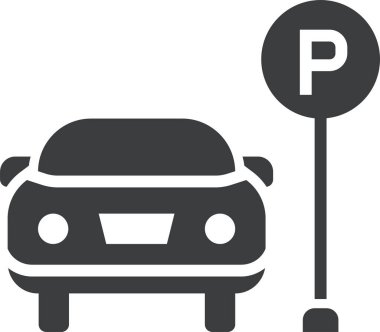 Park simgesinin vektör illüstrasyonu