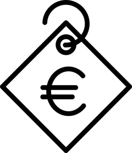 Ilustracja Wektora Strony Internetowej Euro — Wektor stockowy