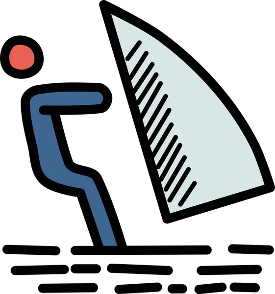 Rakete Web Symbol Einfache Illustration — Stockvektor