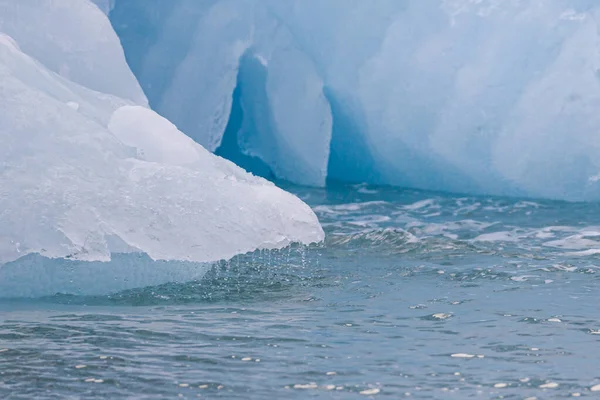 Abstrakt Glacial Flyter Arktiska Oceanen — Stockfoto