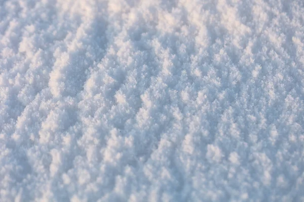 雪の美しい質感 美しい日差しが雪の質感と詳細を示しています — ストック写真