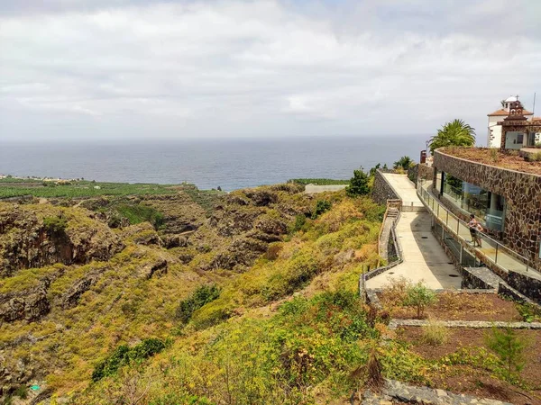 Archäologischer Park El Tendal, Gemeinde San Andres y Sauces, Insel La Palma, Kanarische Inseln, Spanien — Stockfoto