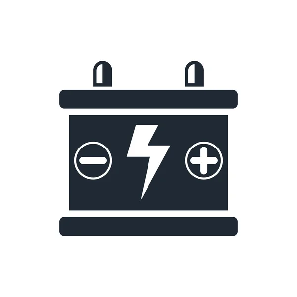 Acamulator batary ikon — Stock vektor