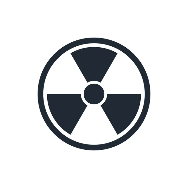 Icono de energía atómica — Vector de stock
