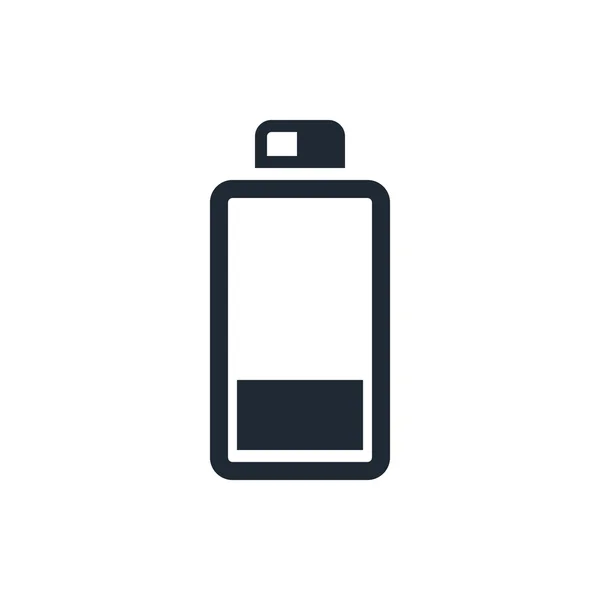 Batary low 1 icono — Vector de stock