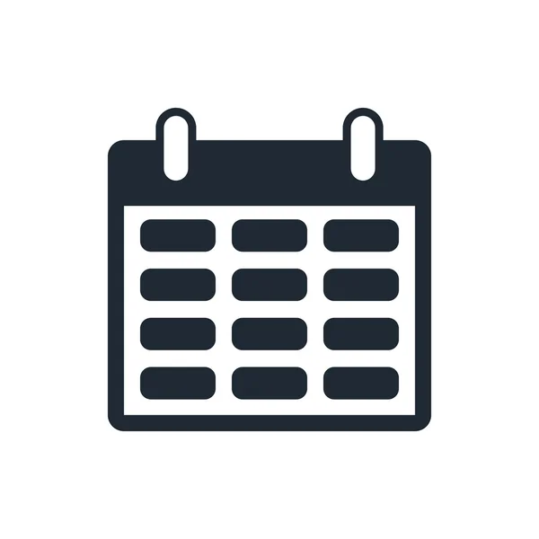 Icône du calendrier — Image vectorielle