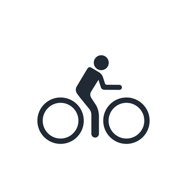 Icono de bicicleta — Vector de stock