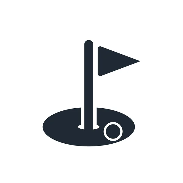 Icône golf — Image vectorielle