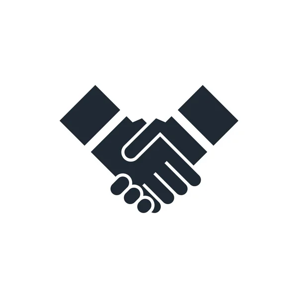 Icon handshake — Stock Vector