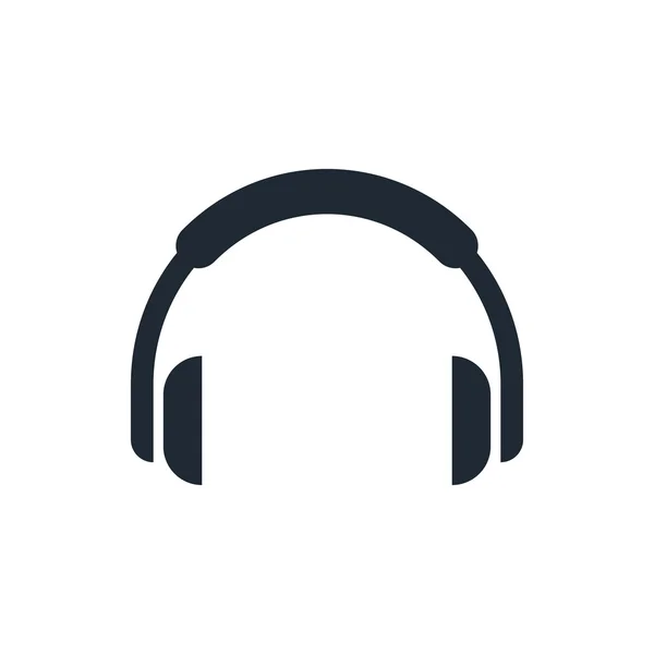 Ακουστικά εικονιδίου — Διανυσματικό Αρχείο