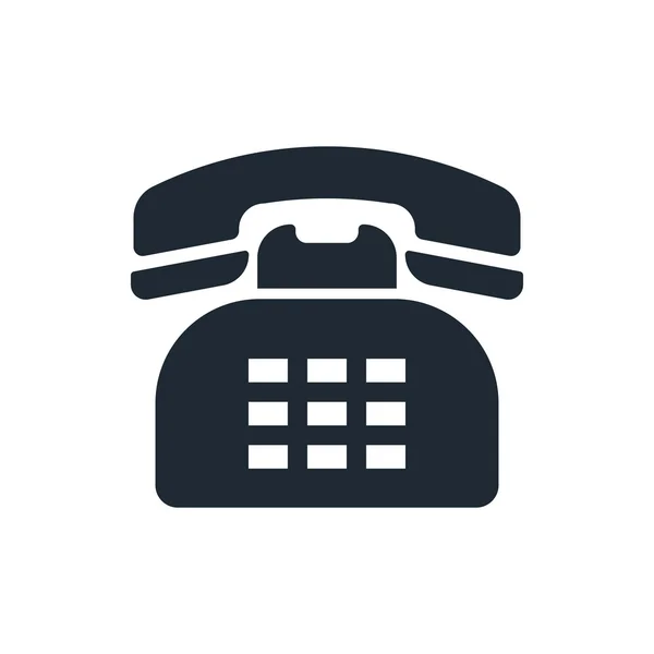 图标电话εικονίδιο τηλέφωνο — Διανυσματικό Αρχείο