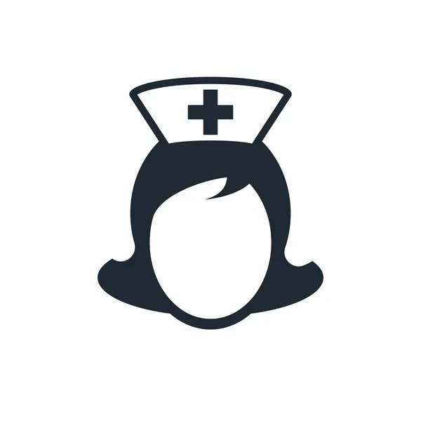 Icon nurse — Stock Vector