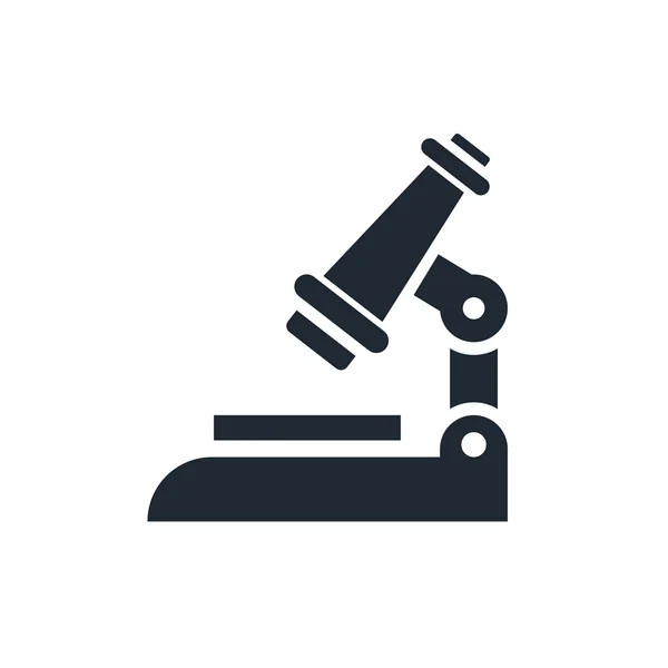 Icon microscope — Stock Vector