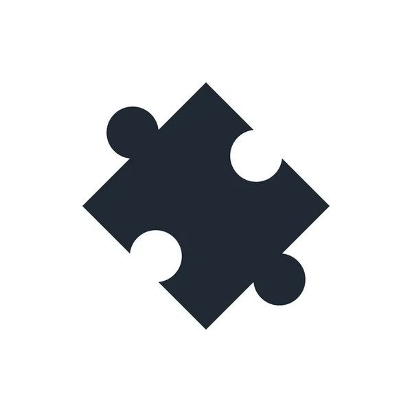 Puzzle ícone — Vetor de Stock