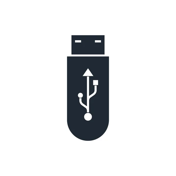 USB-Flash-Symbol — Stockvektor