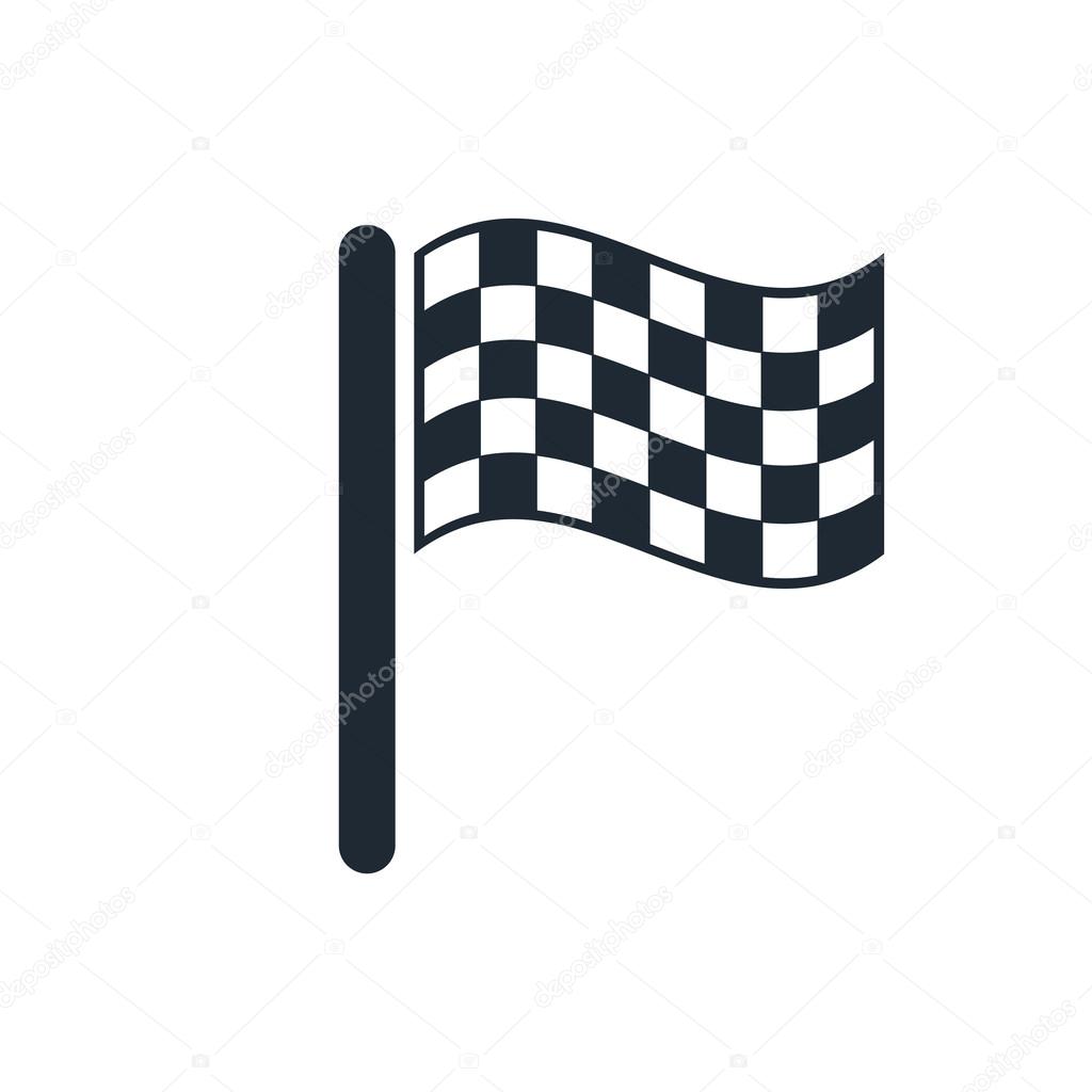 icon finish flags