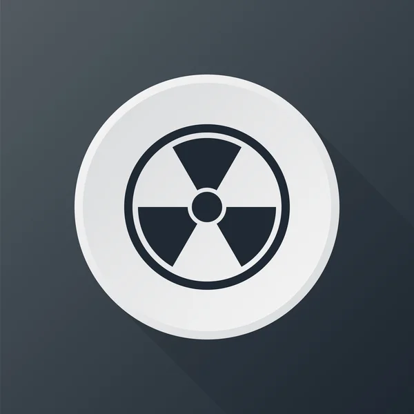 Atoom energie pictogram — Stockvector