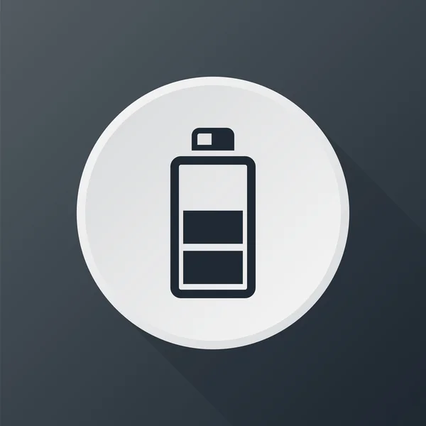 Batary nízká 2 ikona — Stockový vektor