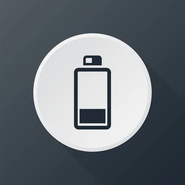 Batary nízké 1 ikona — Stockový vektor