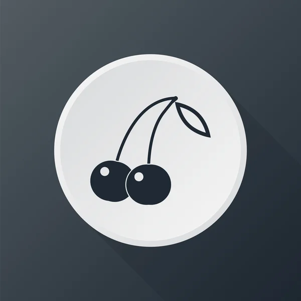 Pictogram cherry 2 — Stockvector