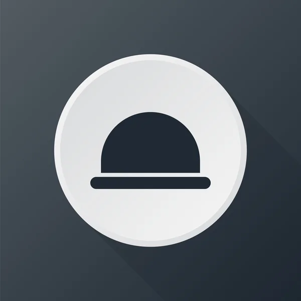 Chapéu de ícone — Vetor de Stock