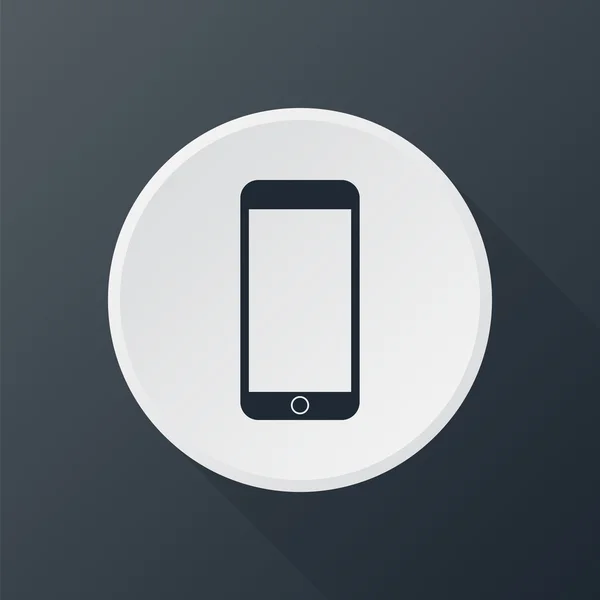 Icono smartphone móvil — Vector de stock