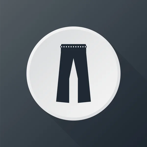 Pantalones icono — Archivo Imágenes Vectoriales