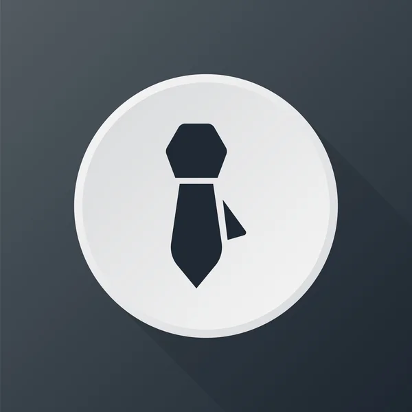 Icon necktie — Stock Vector