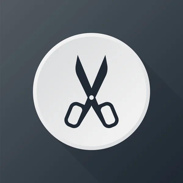 Icon scissors — Stock Vector