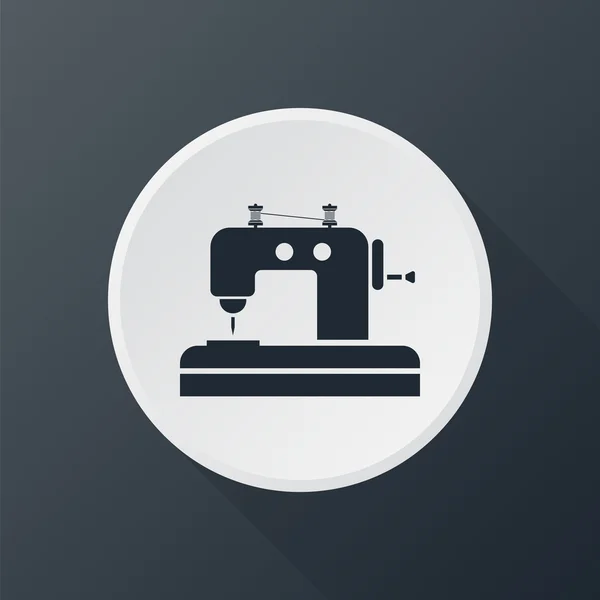 Icon sewing machine — Stock Vector